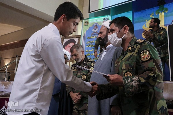 اختتامیه مسابقات قرآن خانواده‌های کارکنان نزاجا در شیراز