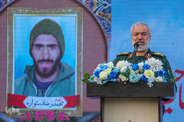 سردار سرتیپ دریادار علی فدوی جانشین فرمانده کل سپاه پاسداران