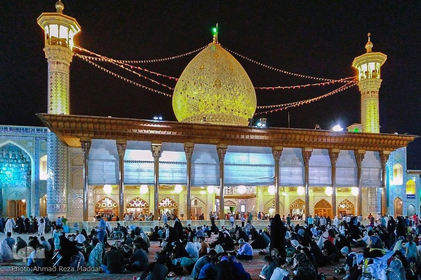 مراسم سوگواری شهادت حضرت امام محمدباقر(ع) در حرم شاهچراغ(ع)‎‎