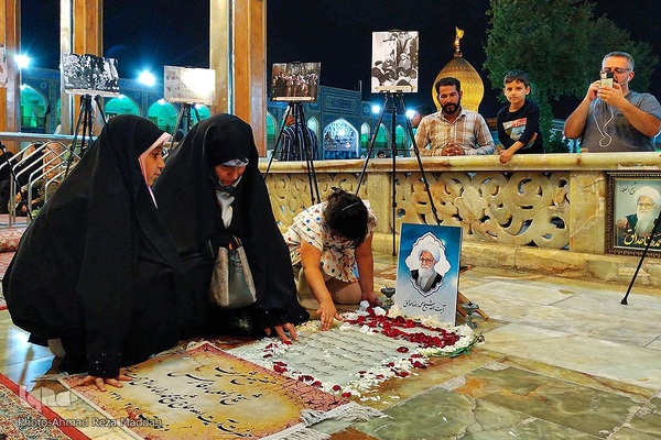 مراسم سوگواری شهادت حضرت امام محمدباقر(ع) در حرم شاهچراغ(ع)‎‎
