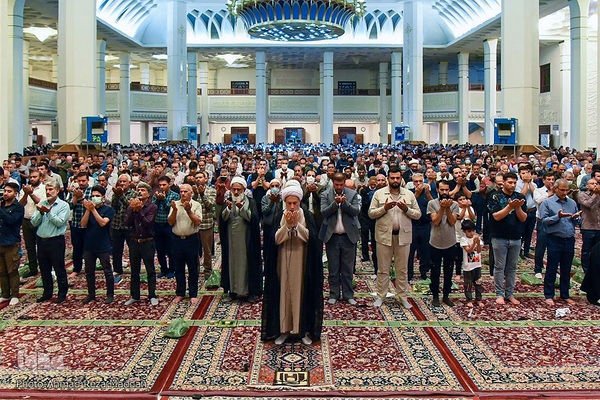مراسم سوگواری شهادت حضرت امام محمدباقر(ع) در حرم شاهچراغ(ع)‎‎