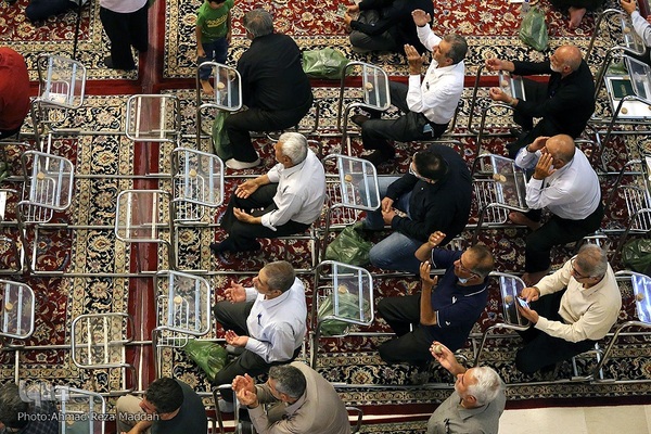 مراسم سوگواری شهادت حضرت امام محمدباقر(ع) در حرم شاهچراغ(ع)‎‎