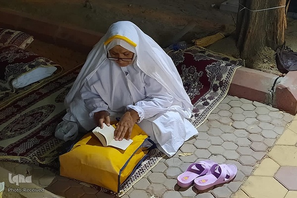 دعای عرفه حجاج ایرانی در صحرای عرفات