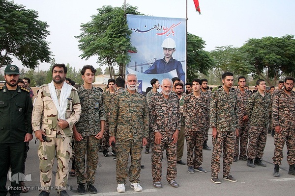 رزمایش الی بیت‌المقدس بسیجیان استان یزد‎‎