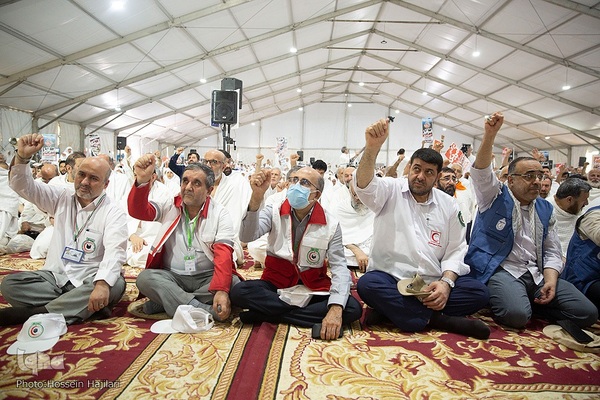 مراسم برائت از مشرکین در عربستان