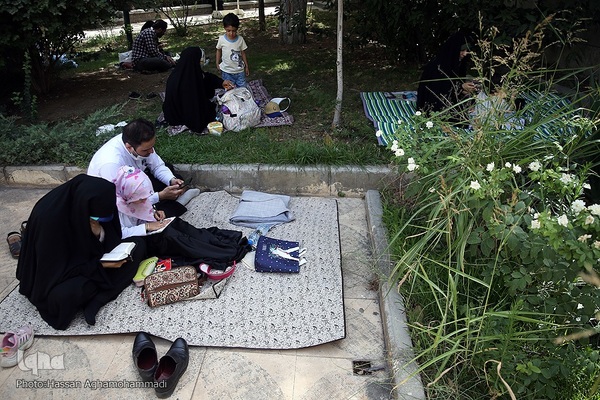 مراسم پر فیض قرائت دعای عرفه در مسجد دانشگاه تهران