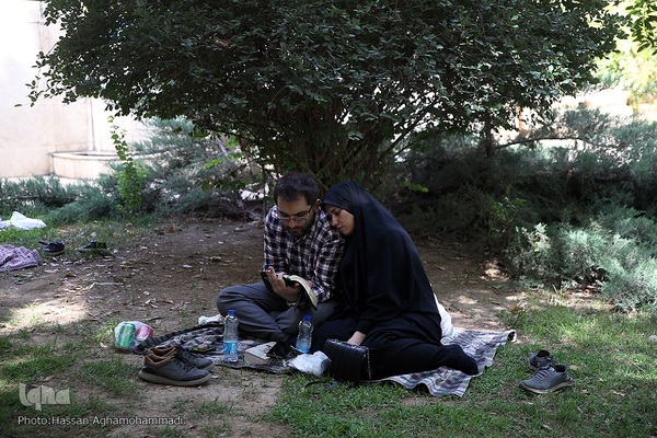 مراسم پر فیض قرائت دعای عرفه در مسجد دانشگاه تهران