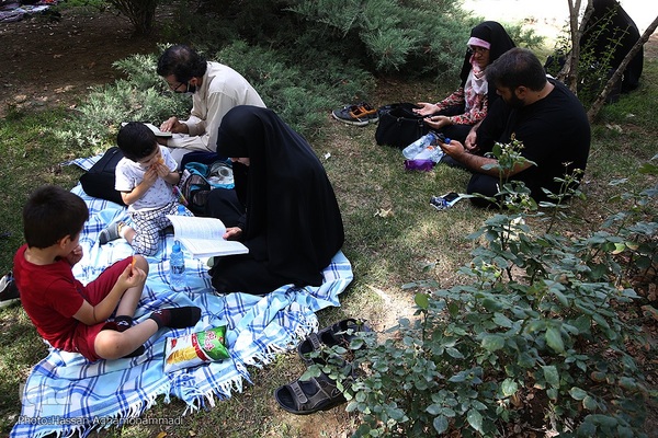 مراسم پر فیض قرائت دعای عرفه در مسجد دانشگاه تهران