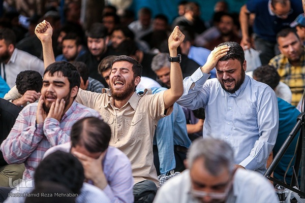 مراسم دعای عرفه در گلزار شهدای بهشت زهرا(س)