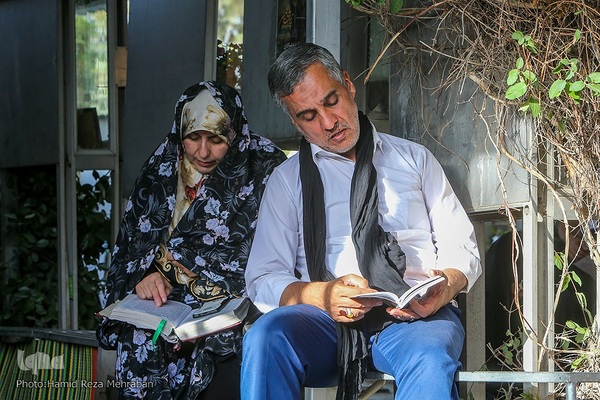 مراسم دعای عرفه در گلزار شهدای بهشت زهرا(س)