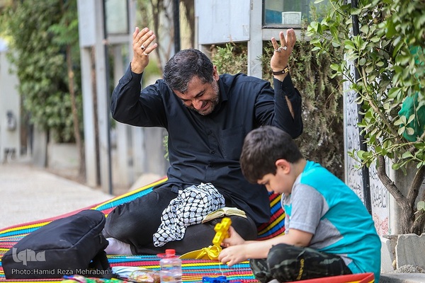 مراسم دعای عرفه در گلزار شهدای بهشت زهرا(س)