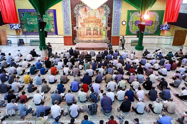 دعای عرفه در حسینیه اعظم زنجان