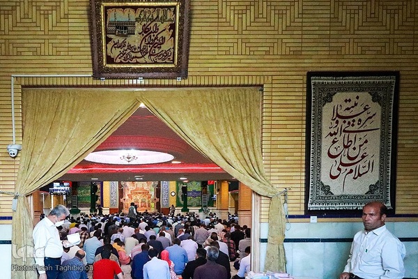 دعای عرفه در حسینیه اعظم زنجان