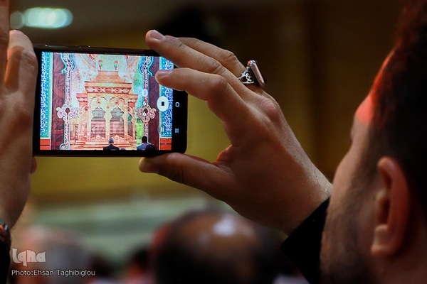 دعای عرفه در حسینیه اعظم زنجان