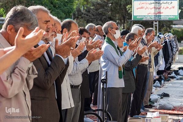اقامه نماز عید قربان در کرج