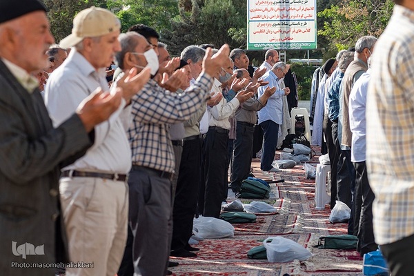 اقامه نماز عید قربان در کرج