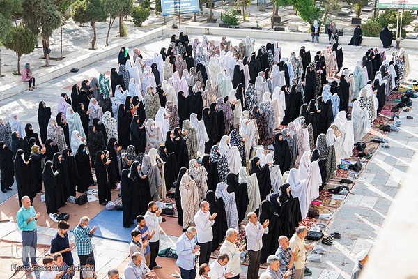 اقامه نماز عید قربان در کرج