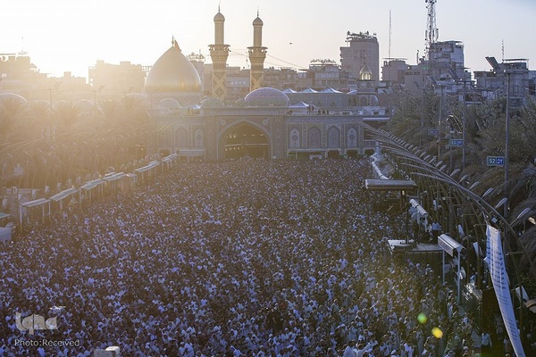 اقامه نماز عید قربان در آستان عباسی