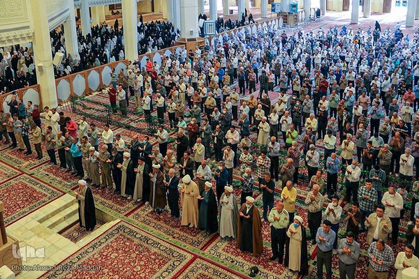 اقامه نماز عید قربان در حرم شاهچراغ (ع)‎‎‎‎