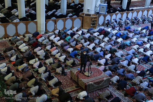 اقامه نماز عید قربان در حرم شاهچراغ (ع)‎‎‎‎