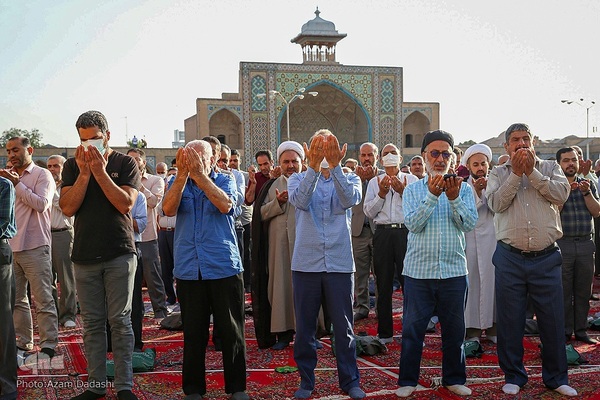 اقامه نماز عید سعید قربان در مسجدالنبی(ص) قزوین