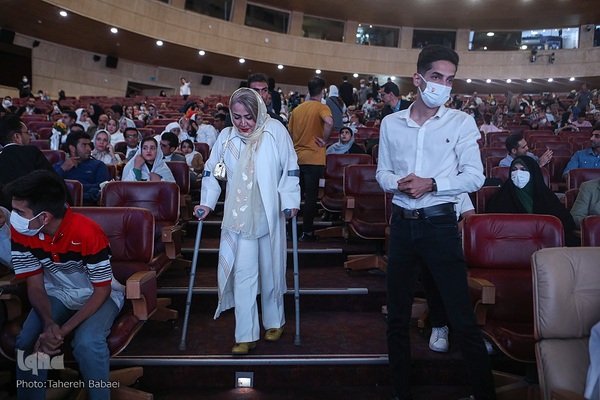 ‎جشن ازدواج ۱۱۴ زوج دارای معلولیت