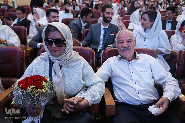 ‎جشن ازدواج ۱۱۴ زوج دارای معلولیت