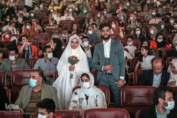 ‎جشن ازدواج ۱۱۴ زوج دارای معلولیت