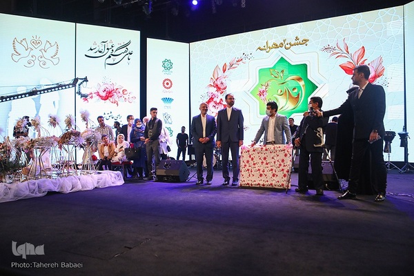 ‎جشن ازدواج ۱۱۴ زوج دارای معلولیت