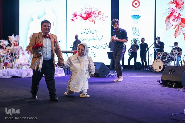 ‎جشن ازدواج ۱۱۴ زوج دارای معلولیت
