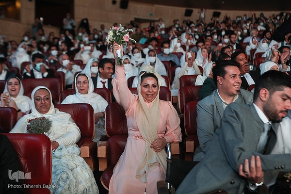 ‎جشن ازدواج ۱۱۴ زوج دارای معلولیت