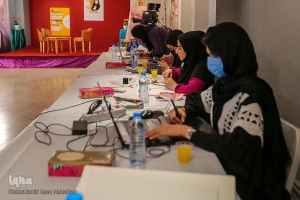 کارگاه تصویرسازی مادری از دیار آفتاب