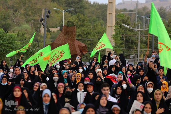 شادپیمایی و تجمع بزرگ بانوان زهرایی در شیراز