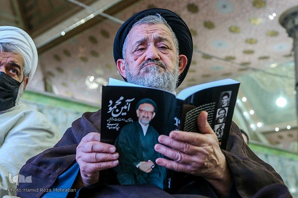 مراسم چهلمین روز درگذشت سید محمود دعایی