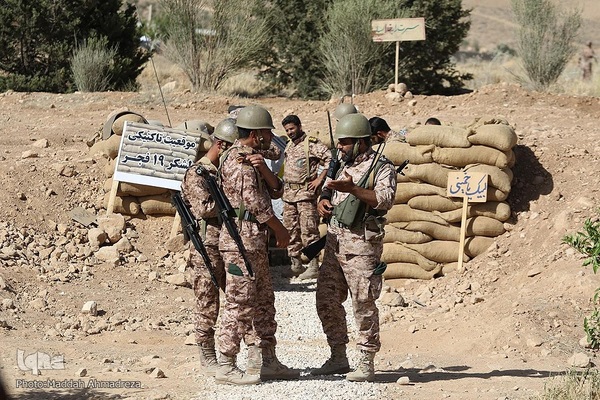 شبیه‌سازی «عملیات قدس ۳» در شیراز‎‎