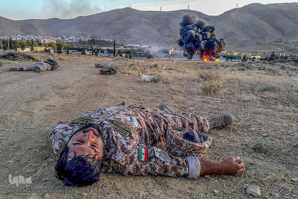 شبیه‌سازی «عملیات قدس ۳» در شیراز‎‎