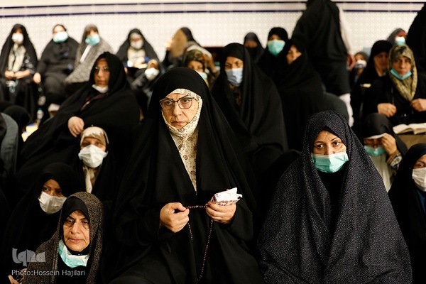 برگزاری مراسم دعای کمیل برای حجاج