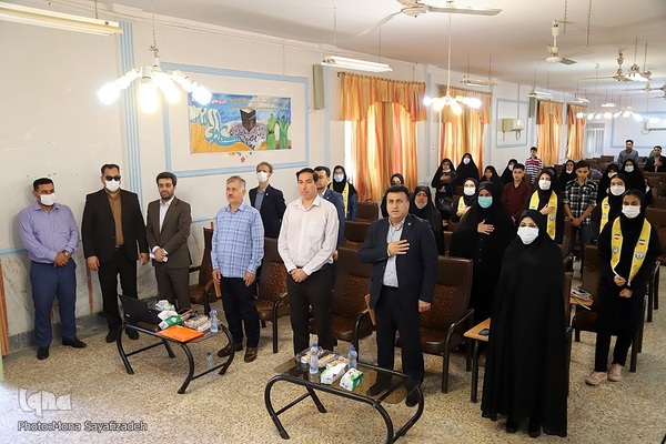 مراسم افتتاحیه مرحله استانی بیست و هفتمین کنگره قرآن کریم مدارس استعداد درخشان خوزستان