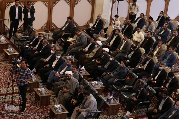 مراسم اختتامیه هشتمین دوره مسابقات سراسری قرآن کریم قوه قضائیه در شیراز