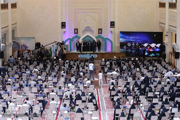 مراسم اختتامیه هشتمین دوره مسابقات سراسری قرآن کریم قوه قضائیه در شیراز