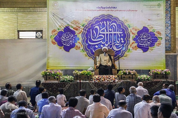 نورافشانی آستان مقدس حضرت احمدی و محمدی(ع) در شیراز‎‎