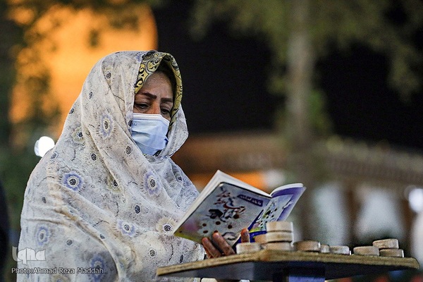 نورافشانی آستان مقدس حضرت احمدی و محمدی(ع) در شیراز‎‎