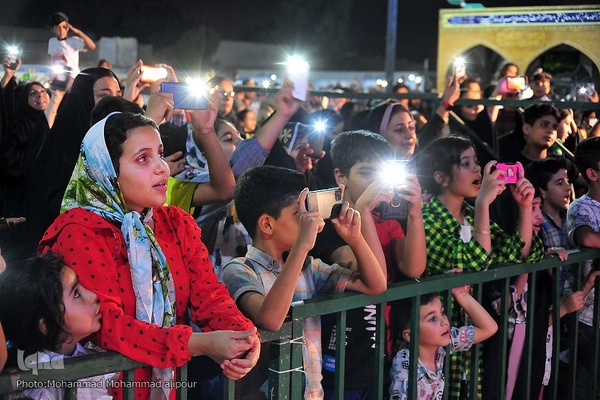 جشن عید غدیر در حرم علی‌بن مهزیار اهوازی