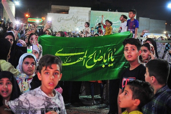 جشن عید غدیر در حرم علی‌بن مهزیار اهوازی