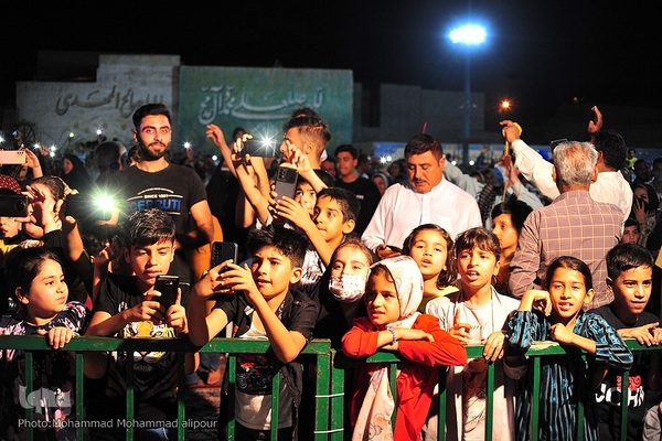 جشن عید غدیر در حرم علی‌بن مهزیار اهوازی