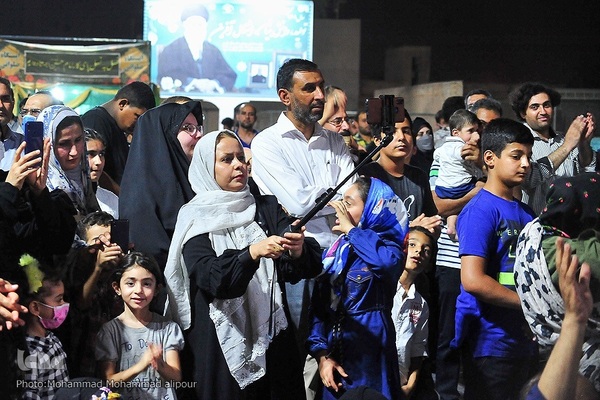 جشن عید غدیر در حرم علی‌بن مهزیار اهوازی