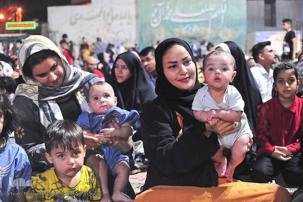 جشن عید غدیر در حرم علی‌بن مهزیار اهوازی