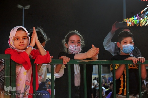 جشن عید غدیر در حرم علی‌بن مهزیار اهوازی