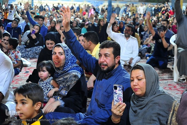 جشن عید غدیر در حرم علی‌بن مهزیار اهوازی
