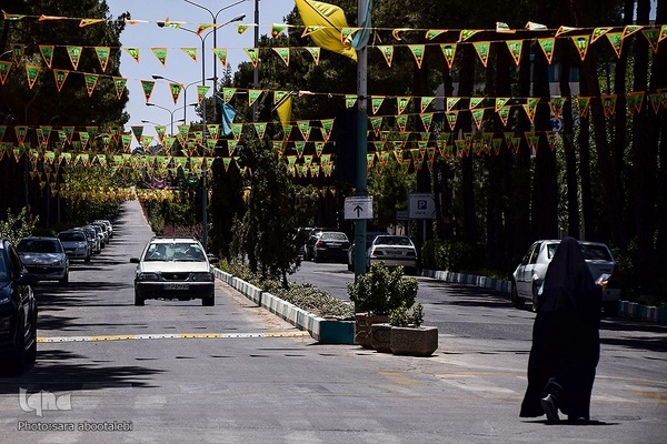آذین بندی شهر اصفهان به مناسبت عید غدیر